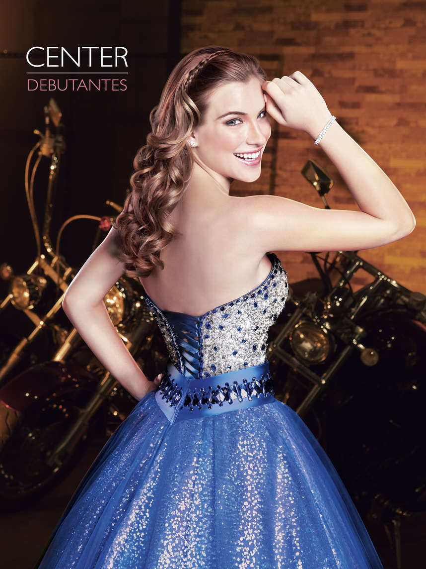 Vestido curto debutante hot sale azul