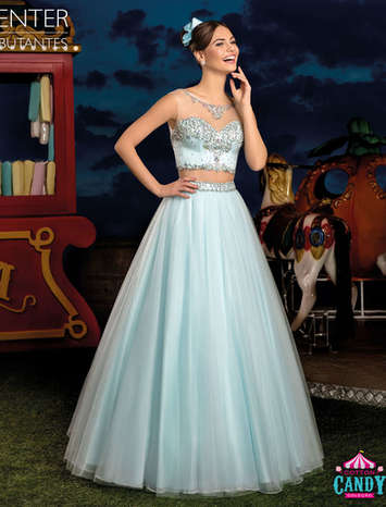 Vestido de shop debutante moderno